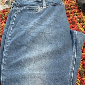 Maurice’s butter soft XXL-R slightly distressed with the wash but no rips